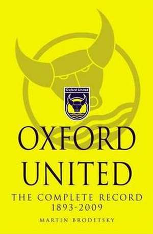 Brodetsky, M: Oxford United de Martin Brodetsky