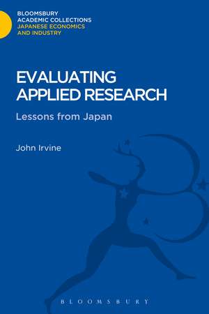 Evaluating Applied Research: Lessons from Japan de John Irvine