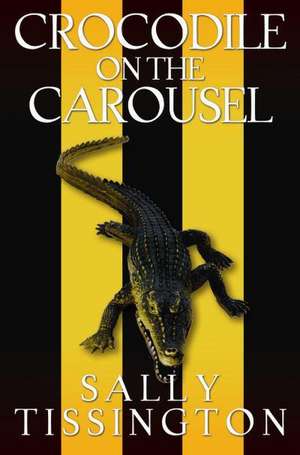 Crocodile on the Carousel de Sally Tissington