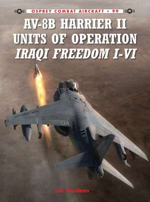 AV-8B Harrier II Units of Operation Iraqi Freedom I-VI de Lon Nordeen