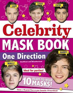 One Direction Mask Book de Carlton Books