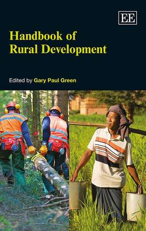 Handbook of Rural Development de Gary Paul Green