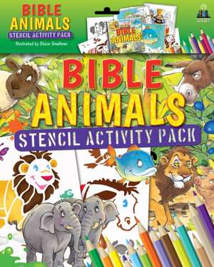 Bible Animals Stencil Activity Pack de Tim Dowley