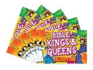 Bible Kings & Queens Activity Fun – 5 Pack de Tim Dowley