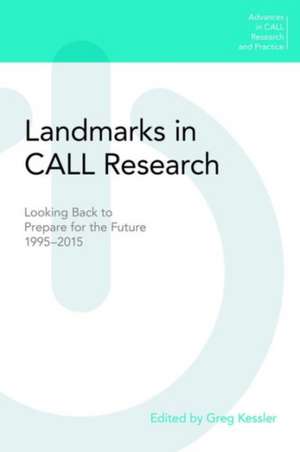 Landmarks in Call Research: Looking Back to Prepare for the Future, 1995-2015 de KESSLER GREG