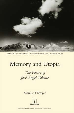 Memory and Utopia de Manus O'Dwyer