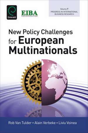 New Policy Challenges For European Multinationals de Rob Van Tulder