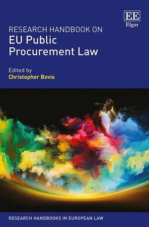 Research Handbook on EU Public Procurement Law de Christopher Bovis