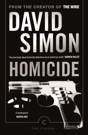 Simon, D: Homicide de David Simon