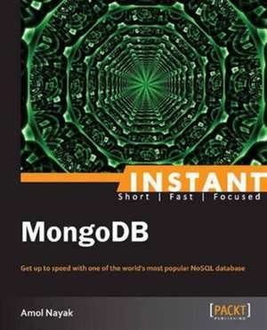 Instant MongoDB de Amol Nayak