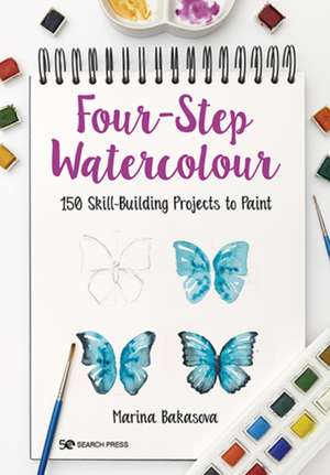 Four-Step Watercolour de Marina Bakasova