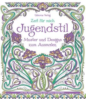 Zeit für mich: Jugendstil - Muster und Designs zum Ausmalen de Emily Bone