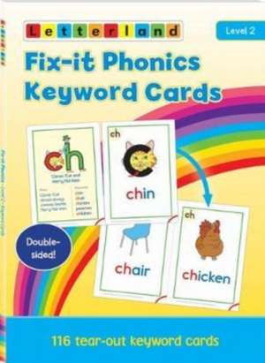 Fix-it Phonics - Level 2 - Keyword Cards (2nd Edition) de Lisa Holt