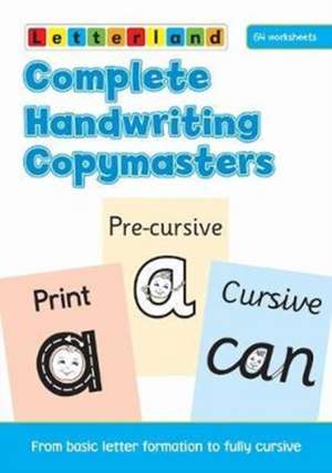 COMPLETE HANDWRITING COPYMASTERS de Lyn Wendon