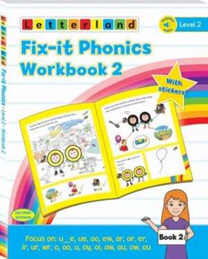 Fix-it Phonics - Level 2 - Workbook 2 (2nd Edition) de Lisa Holt