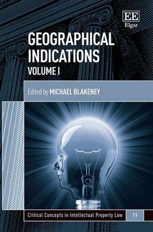 Geographical Indications de Michael Blakeney