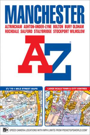 Manchester A-Z Street Atlas (paperback) de A-Z Maps