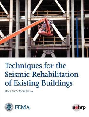 Techniques for the Seismic Rehabilitation of Existing Buildings (Fema 547 - October 2006): Evolving Concepts, Roles, and Capabilities de Federal Emergency Management Agency