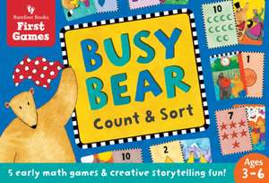 Books, B: Busy Bear Count & Sort Game de Barefoot Books