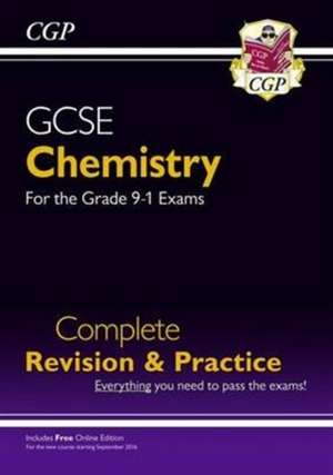 GCSE Chemistry Complete Revision & Practice includes Online Ed, Videos & Quizzes: for the 2025 and 2026 exams de Cgp Books