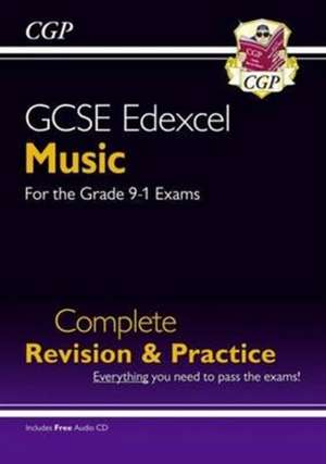 CGP Books: New GCSE Music Edexcel Complete Revision & Practice de Cgp Books