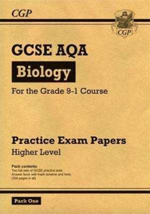 GCSE Biology AQA Practice Papers: Higher Pack 1 de Cgp Books