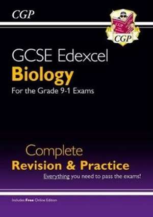 GCSE Biology Edexcel Complete Revision & Practice includes Online Edition, Videos & Quizzes de Cgp Books