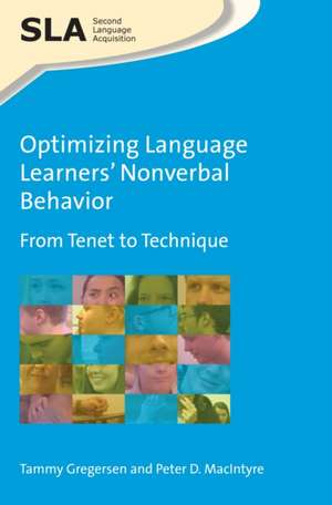 Optimizing Language Learners' Nonverbal Behavior de Peter D. MacIntyre