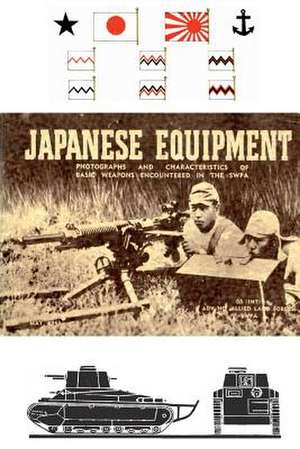 Japanese Equipment de Allied Land Forces Swac