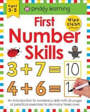 First Number Skills de Priddy Books