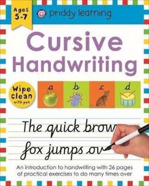 Cursive Handwriting de Priddy Books