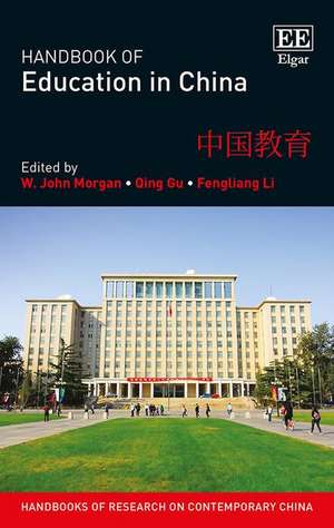 Handbook of Education in China de W. J. Morgan