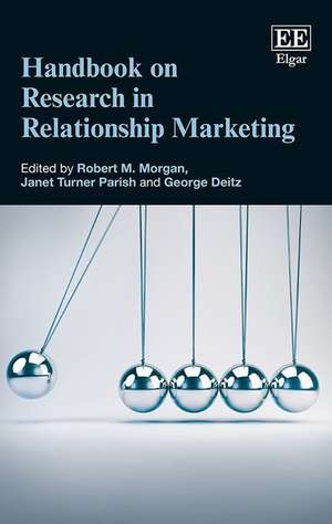 Handbook on Research in Relationship Marketing de Robert M. Morgan