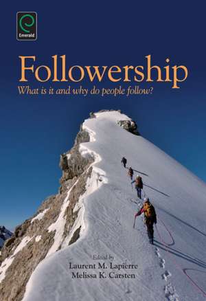 Followership de Laurent M. Lapierre