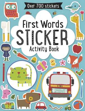 First Words Sticker Activity Book de Make Believe Ideas
