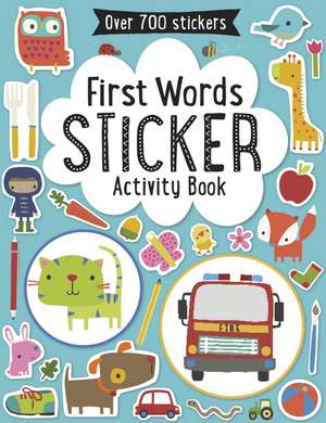 First Words Sticker Book de Thomas Nelson