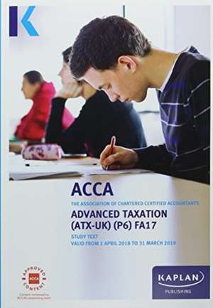 P6 Advanced Taxation - Complete Text de Kaplan Publishing