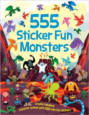 555 Sticker Fun Monsters de Oakley Graham