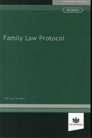 Family Law Protocol de The Law Society