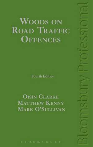 Woods on Road Traffic Offences de Matthew Kenny