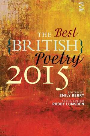 Best British Poetry 2015 de Emily Berry