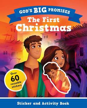 God's Big Promises Christmas Sticker and Activity Book de Carl Laferton