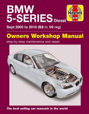 BMW 5 Series Diesel (Sept 03 – 10) Haynes Repair – 45202 de Haynes