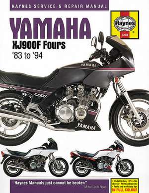 Yamaha XJ900F Fours (83 – 94) Haynes Repair Manu – 83–94 de Haynes