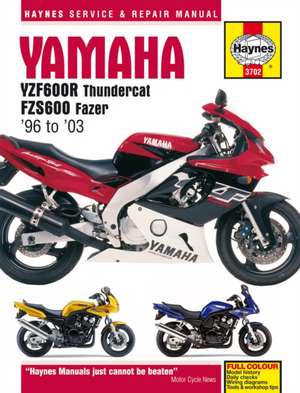 Yamaha YZF600R Thundercat & FZS600 Fazer (96 – 03) Haynes Repair Manual de Haynes