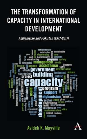 Transformation of "Capacity" in International Development de Avideh K. Mayville