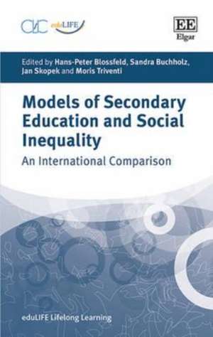 Models of Secondary Education and Social Inequal – An International Comparison de Hans–peter Blossfeld