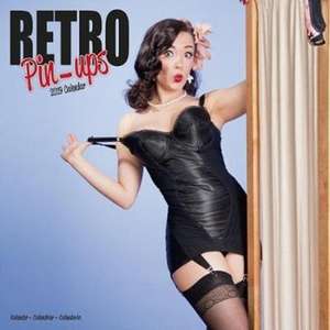 Retro Pin Ups Calendar 2019 de Avonside Publishing Ltd