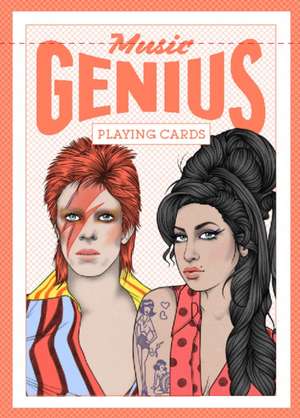 Music Genius Playing Cards de Lee, Rik