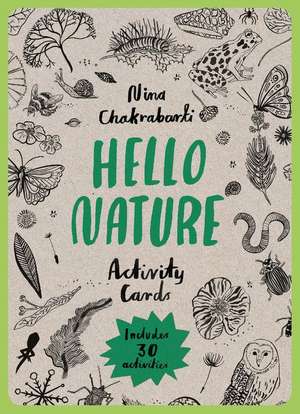 Hello Nature Activity Cards de Nina Chakrabarti